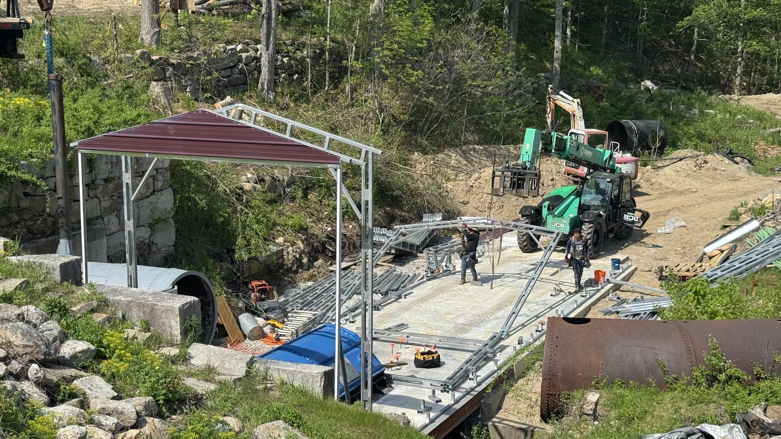 Steel Shell Up, Generator Delivered